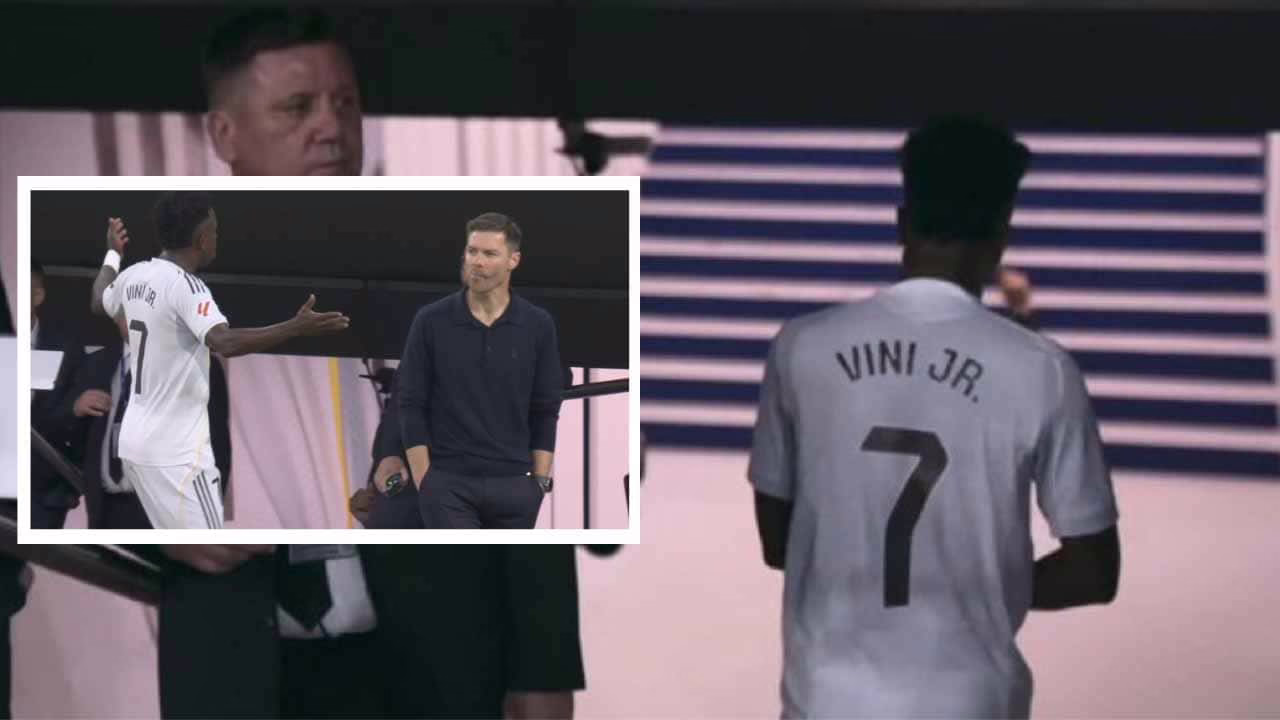 "Es mejor que me marche" y lo que Vinicius le habría expresado a Xabi Alonso durante su enfado.