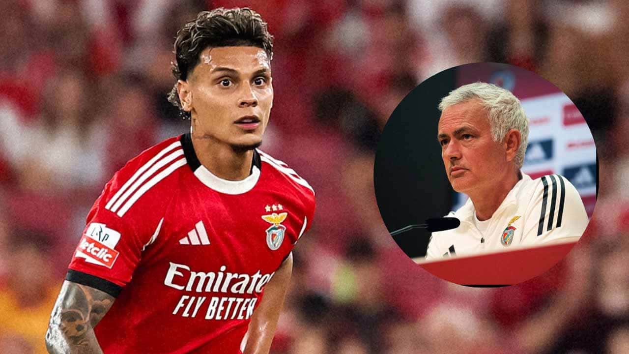 La respuesta de Mourinho ante el autogol de Richard Ríos en la Champions League.