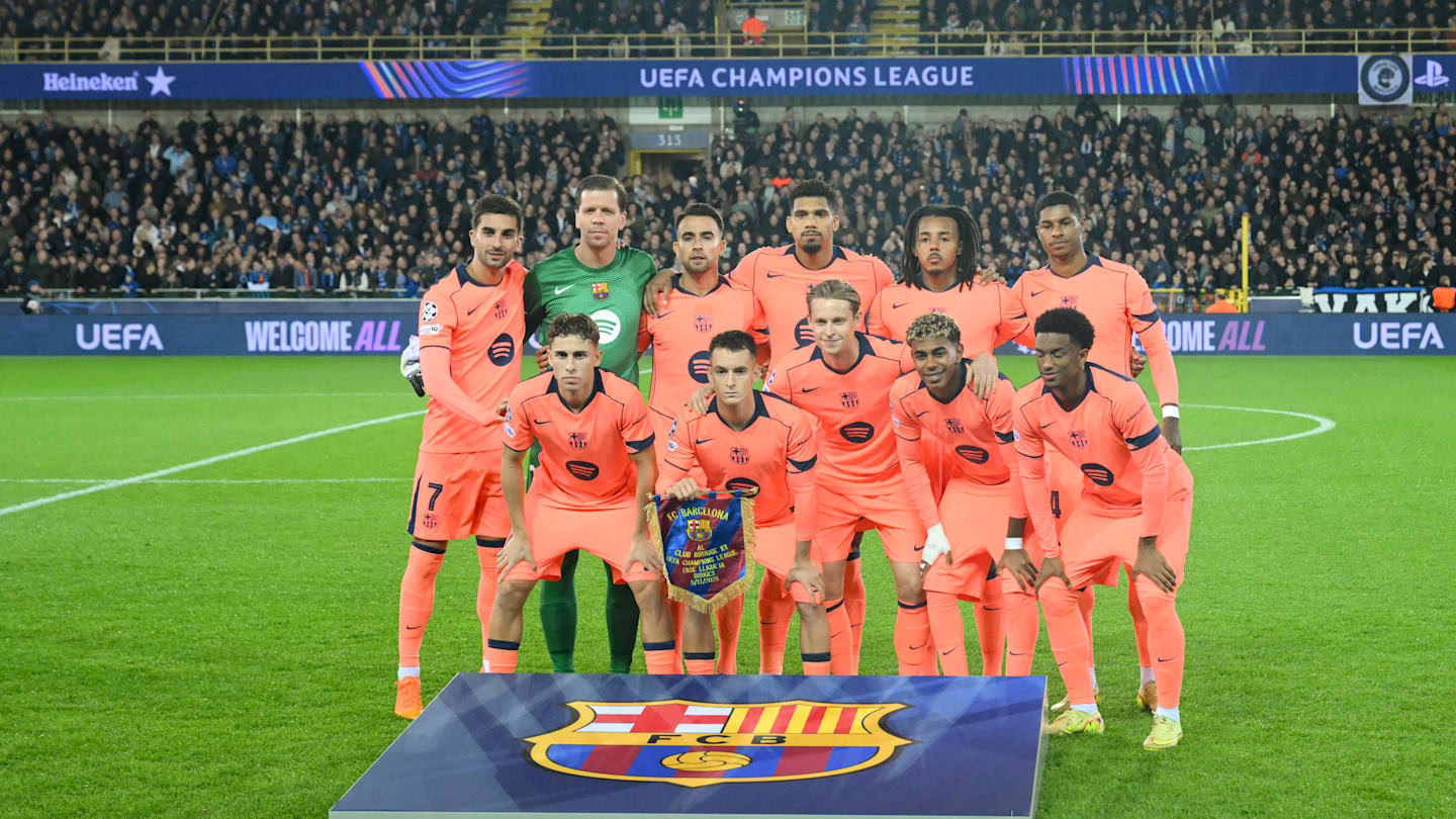 El cronograma de los próximos 5 encuentros del FC Barcelona después del empate 3-3 con el Club Brugge.