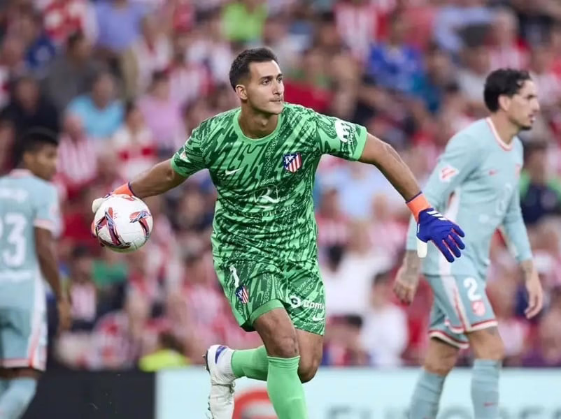 Las estadísticas de Musso en el Atlético de Madrid