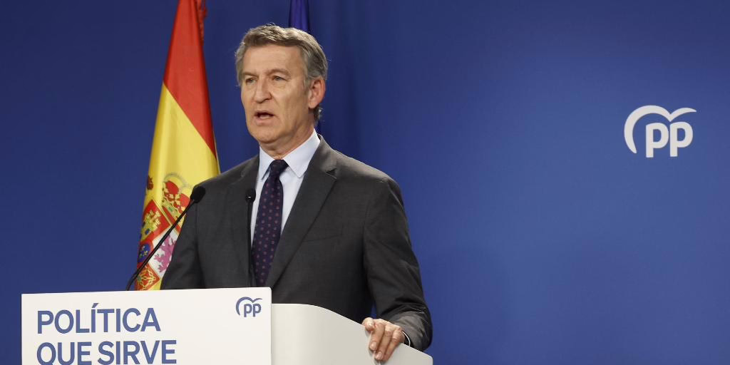 Feijóo organiza una manifestación en Madrid el domingo tras la detención de Ábalos y Koldo.