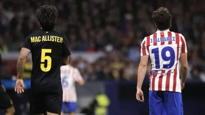Con Mac Allister como protagonista, la picante chicana del Atlético al Real Madrid