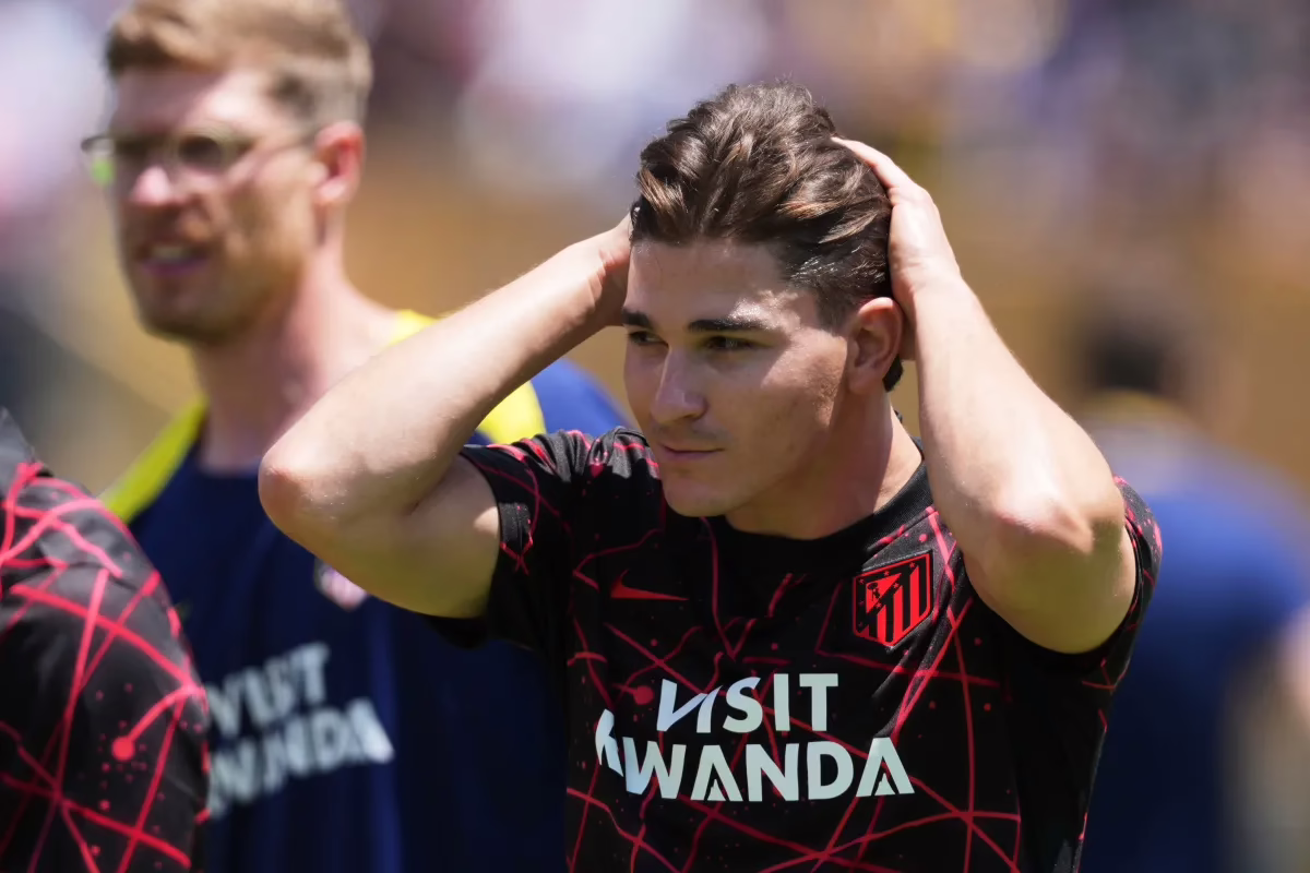 Julián Álvarez confiesa que estuvo a un paso de unirse al PSG antes de decidirse por el Atlético de Madrid.