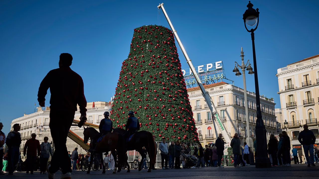 Tiempo restante para la Navidad en Madrid.
