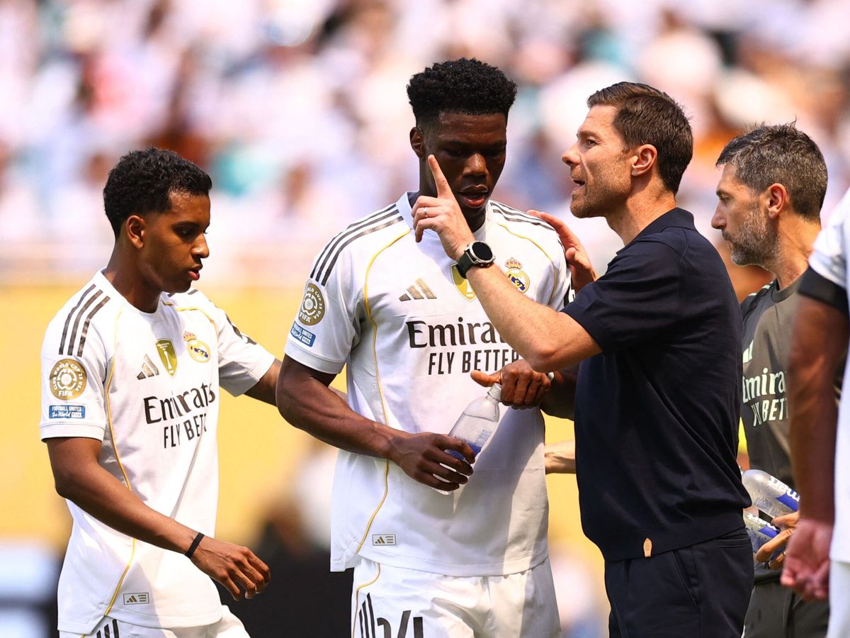 Foto: disculpas-xabi-alonso-rodrygo-victimas-vinicius-mbappe