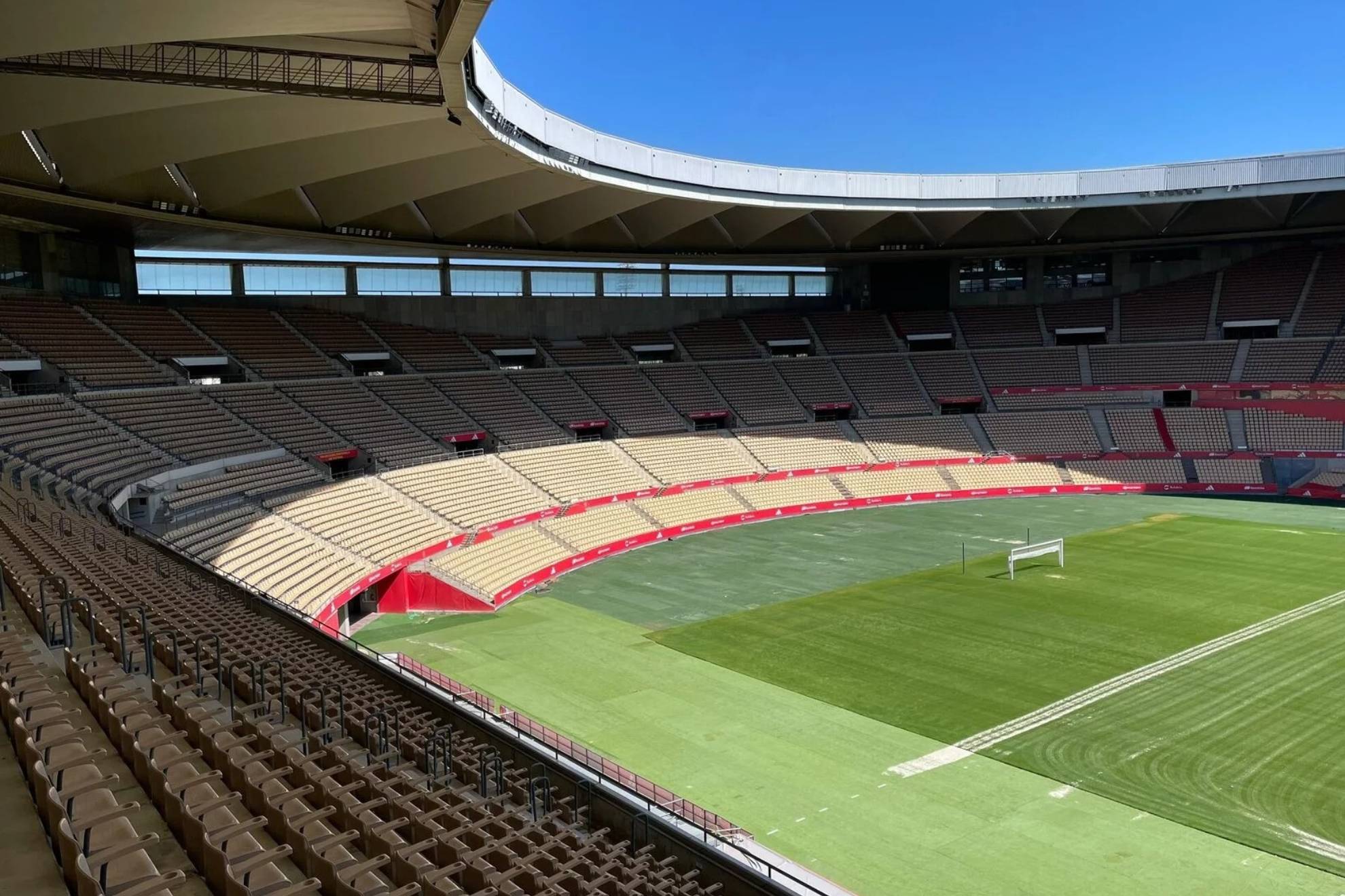 Imagen de La Cartuja, sede de la fina de la Copa del Rey.