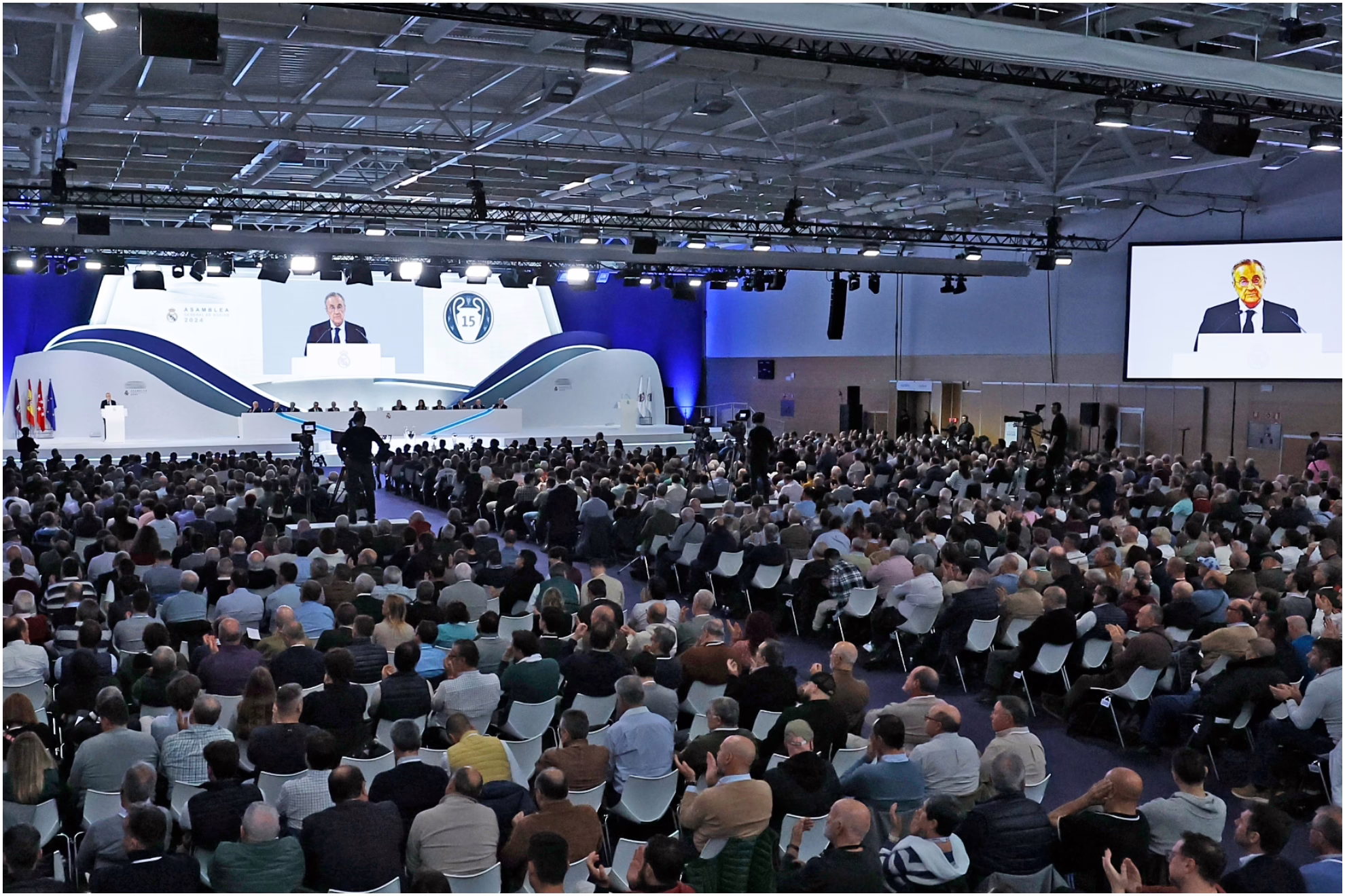 Asamblea del Real Madrid, en tiempo real