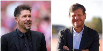 Diego Pablo Simeone y Mateu Alemany.