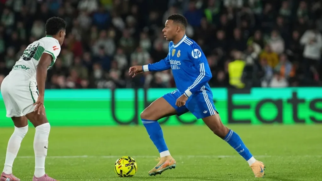 El Real Madrid sufre si Mbappé no marca 2 El Real Madrid sufre si Mbappé no marca Fuente: Agencias