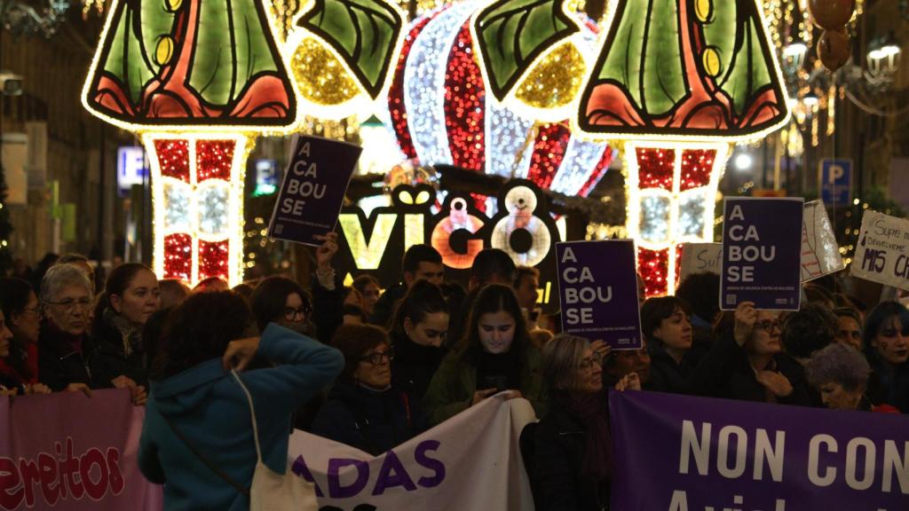 Manifestación 25N, Vigo