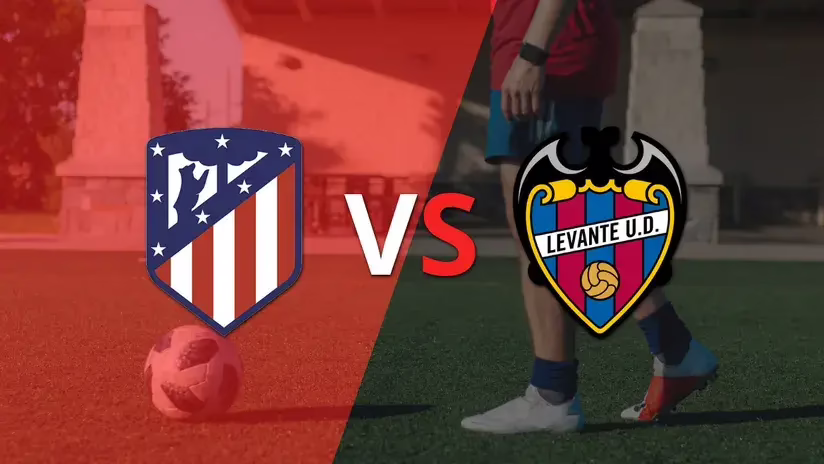 El Atlético de Madrid intentará prolongar su serie de victorias contra el Levante.