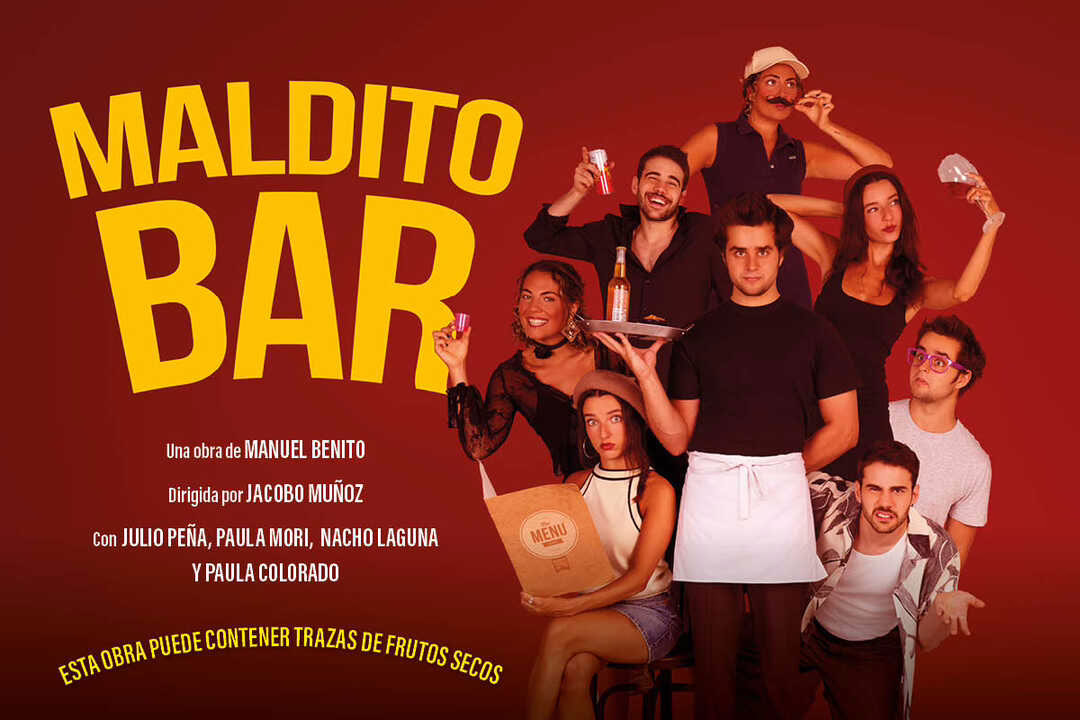 Inauguración de "Maldito 'Bar en Madrid'" con Julio Peña en el Teatro Lara.