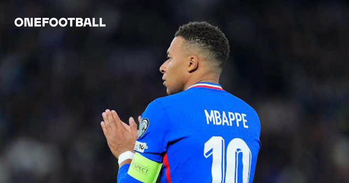 Mbappé encabeza la tabla de Francia para el Mundial.