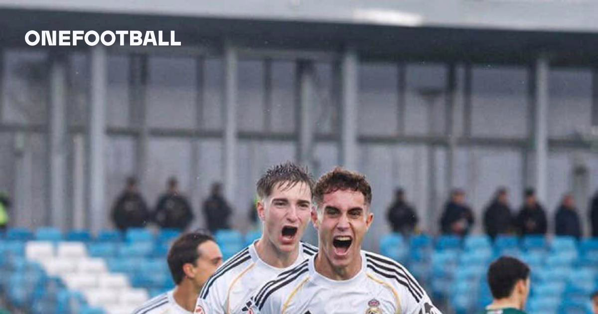 Real Madrid Castilla triunfa 2-0 ante Cacereño: el equipo de Arbeloa regresa al camino del éxito.