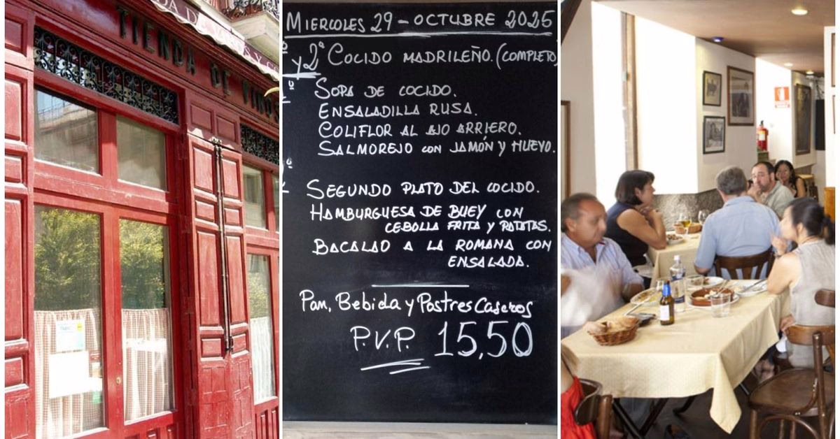 Las Tabernas que perduran en Madrid: 15 establecimientos tradicionales y 3 nuevas sugerencias