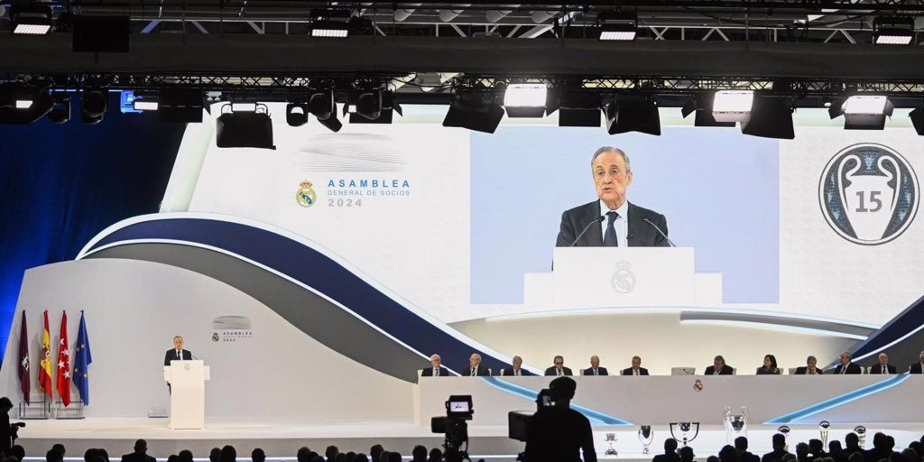 Solicitan la suspensión de la Asamblea del Real Madrid debido a problemas en el censo.