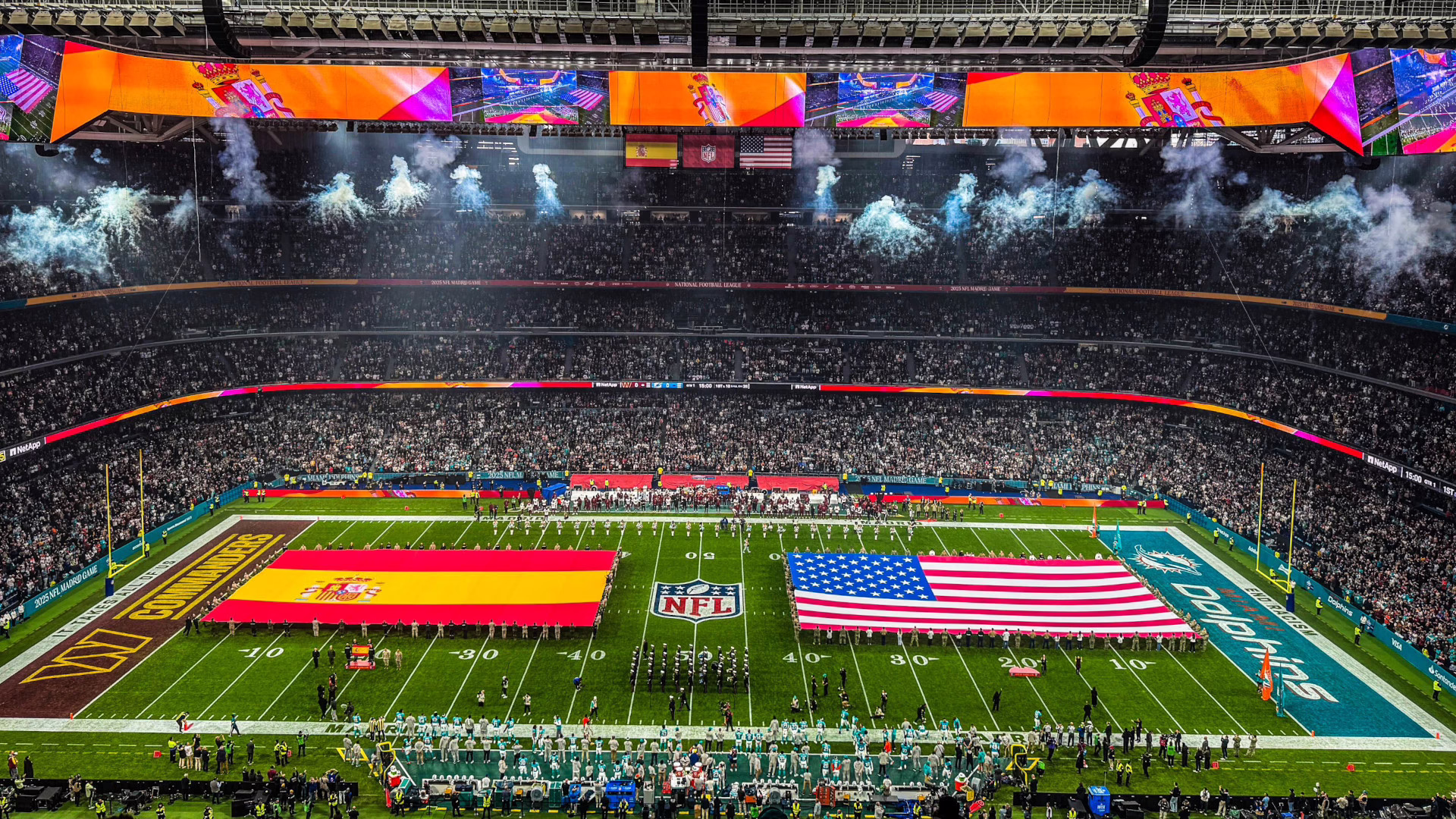 La NFL regresará a España tras el triunfo del partido del domingo.