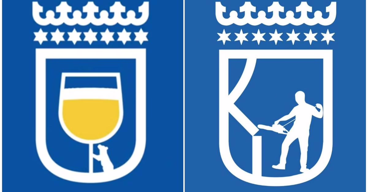 Las burlas en redes sociales por el nuevo logo del Ayuntamiento de Madrid: "La próxima vez no habrá árbol"