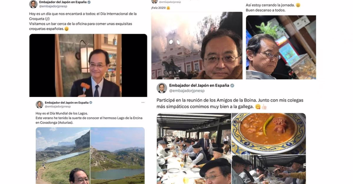 Adiós al embajador influencer: Madrid se despide del diplomático japonés más apreciado en las redes sociales