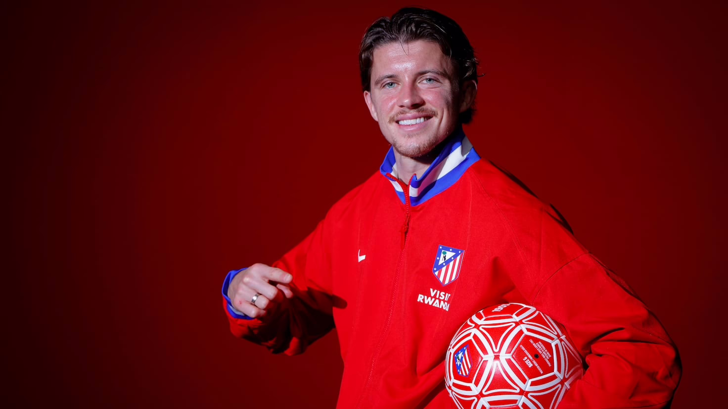 Gallagher: “¿Dejar el club? Estoy muy contento aquí y deseo conquistar trofeos con el Atlético”