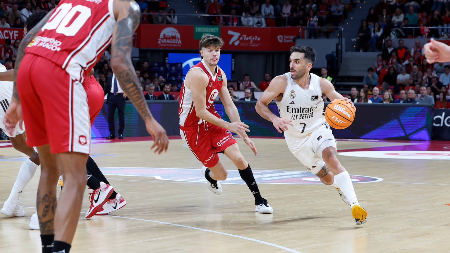 Zaragoza vs. Real Madrid: Transmisión en vivo de la Liga Endesa de baloncesto 2025-26 hoy.