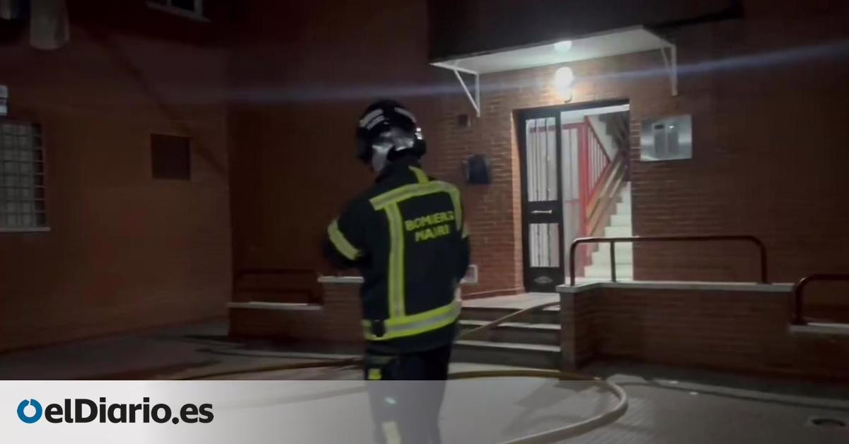 Fallece un hombre en un incendio en su casa en Villaverde.