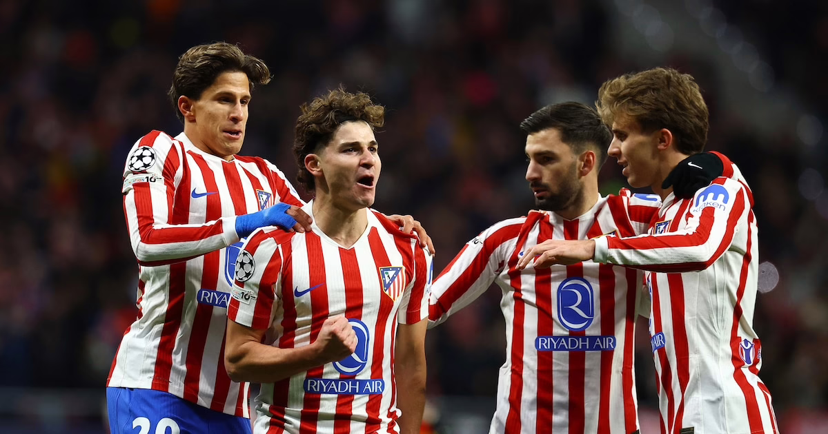 El controvertido tanto de Julián Álvarez en el partido Atlético de Madrid-Inter: ¿hubo mano antes de la jugada?