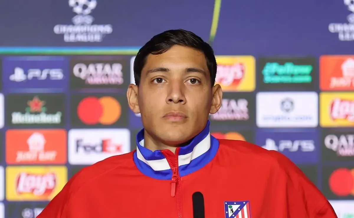 Nahuel Molina confirmó el interés del Inter de Milán antes de enfrentarse al Atlético de Madrid en la Champions League: "Siempre es agradable."