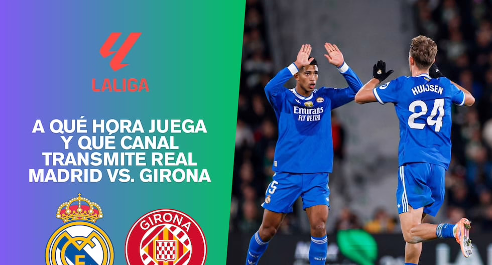 ¿A qué hora y en qué canal se transmite el partido Real Madrid vs. Girona EN VIVO hoy 30 de noviembre por LaLiga 2025 en España, México y EE. UU.? Canales de TV | MAG