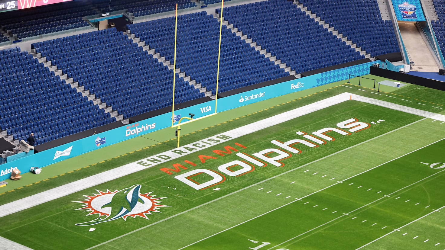 Dimensiones de un campo de fútbol americano: Las nuevas medidas del Bernabéu para recibir la NFL.
