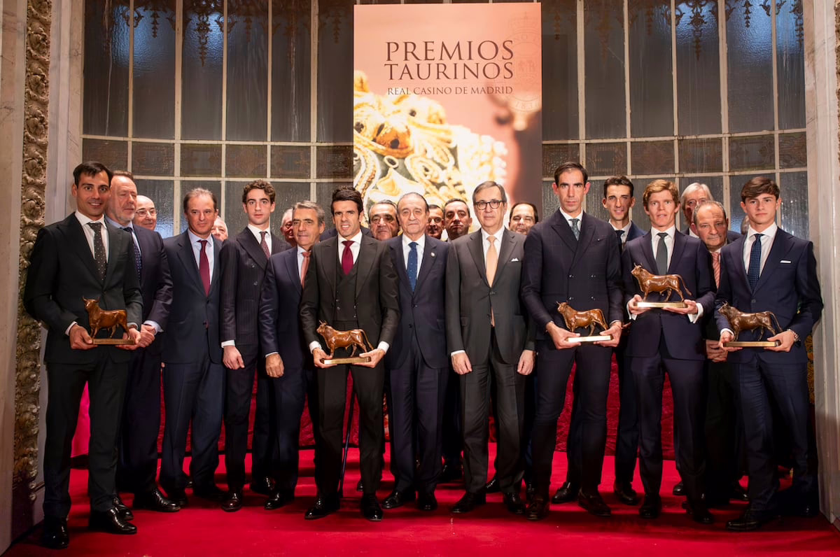 Toros: Cumbre de la tauromaquia en la gala de premiación del Casino de Madrid | Cultura