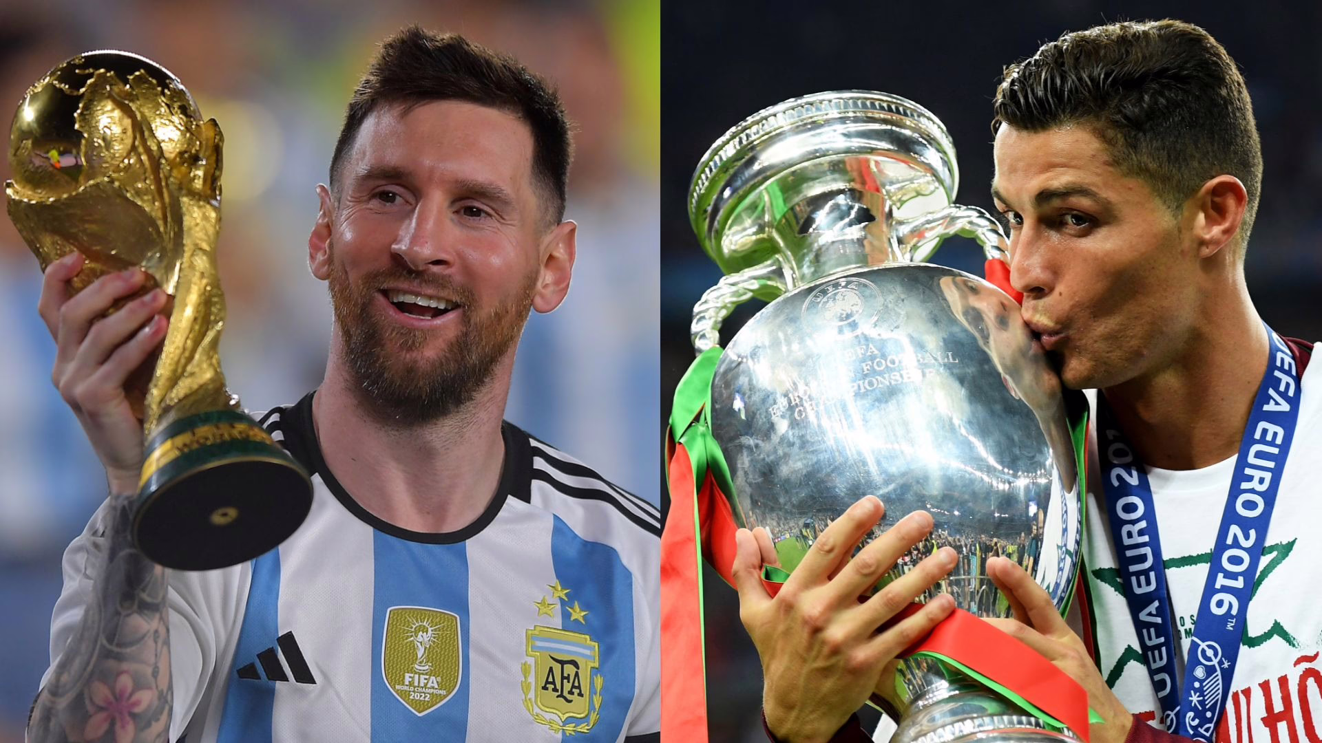 Cristiano Ronaldo enfrenta acusaciones de falsedad y se siente presionado para alcanzar a Lionel Messi en el Mundial.