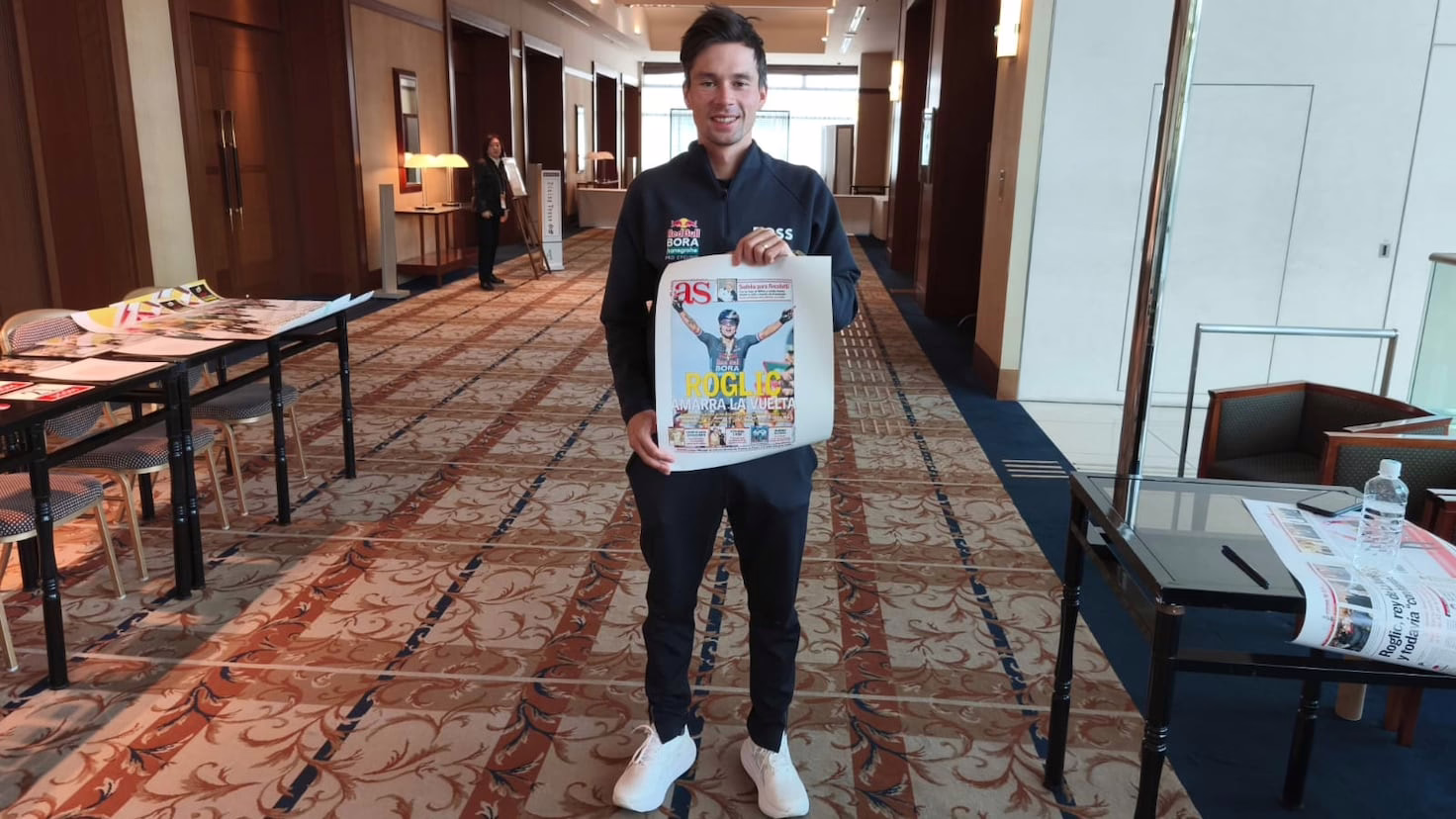 Roglic se prepara para La Vuelta: “Sería fantástico poder competir por la quinta victoria”