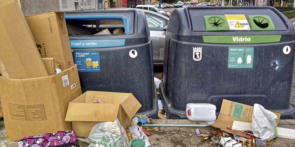 El aumento en las tarifas de los servicios de basura agrava la desigualdad en Madrid.