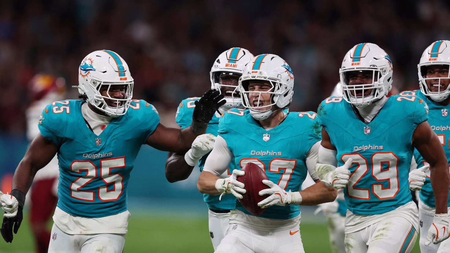 Los Dolphins superan a los Commanders en un emocionante partido en Madrid que se decidió en tiempo extra.