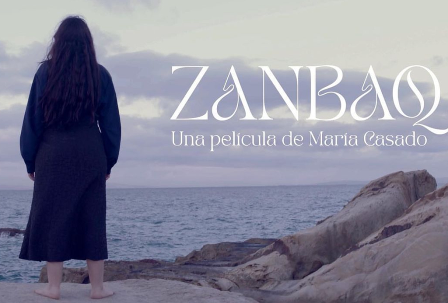 Cartel promocional de Zanbaq, el primer largometraje de María Casado.