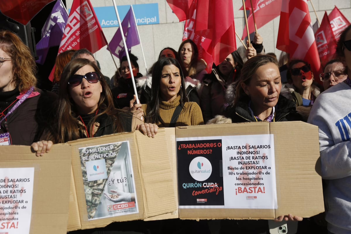 Quirón genera cerca de 1.000 millones anuales en el sector sanitario de Madrid, pero sus empleados se sienten como “esclavos” | Noticias de Madrid