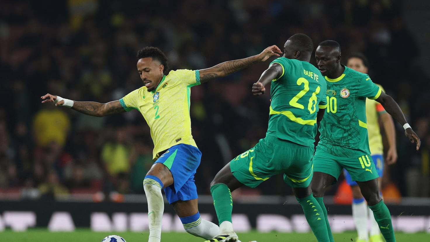 Brasil vs. Senegal: amistoso internacional, transmisión en vivo hoy.