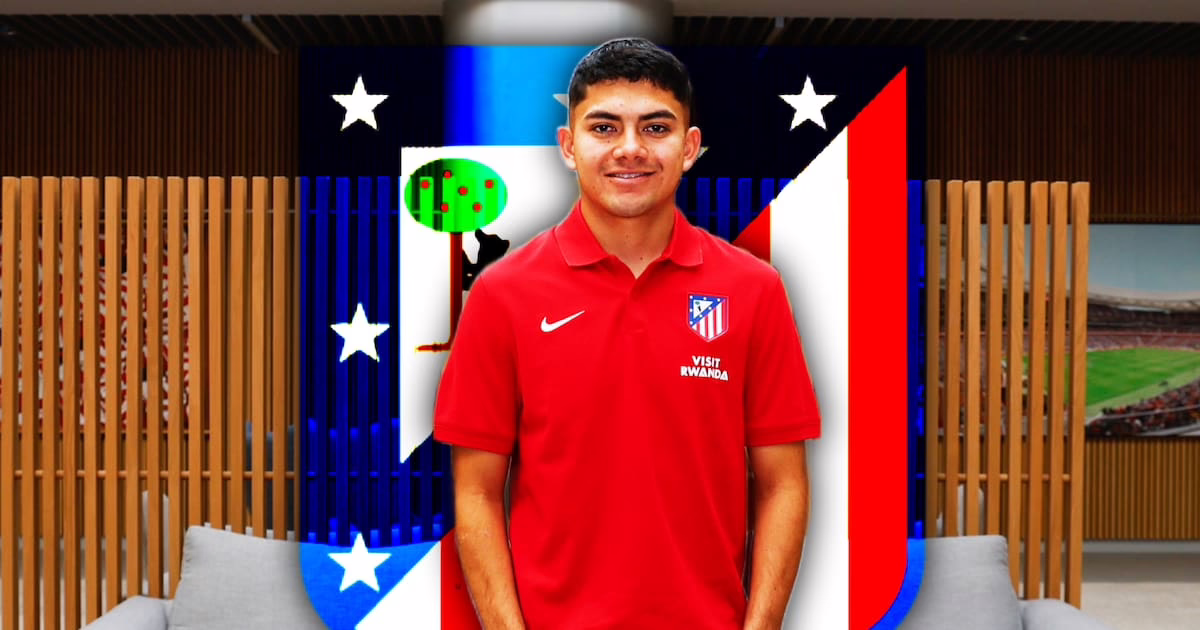 Ronaldo Najera se traslada cedido del San Luis al Atlético de Madrid.