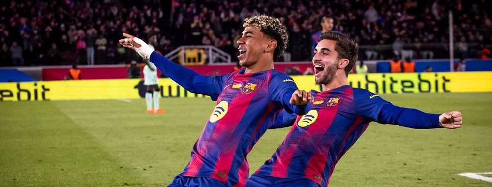 Fútbol en España: Barcelona brillante, Real Madrid en la cima.