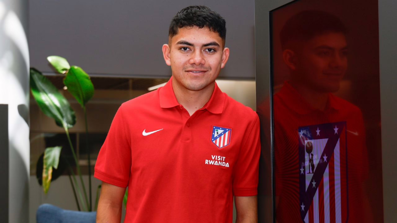 Ronaldo Nájera, juvenil de Tigres, se incorpora a la filial del Atlético de Madrid.