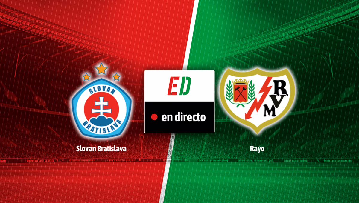 Slovan Bratislava vs. Rayo Vallecano: Sigue en vivo el partido de la UEFA Conference League online.