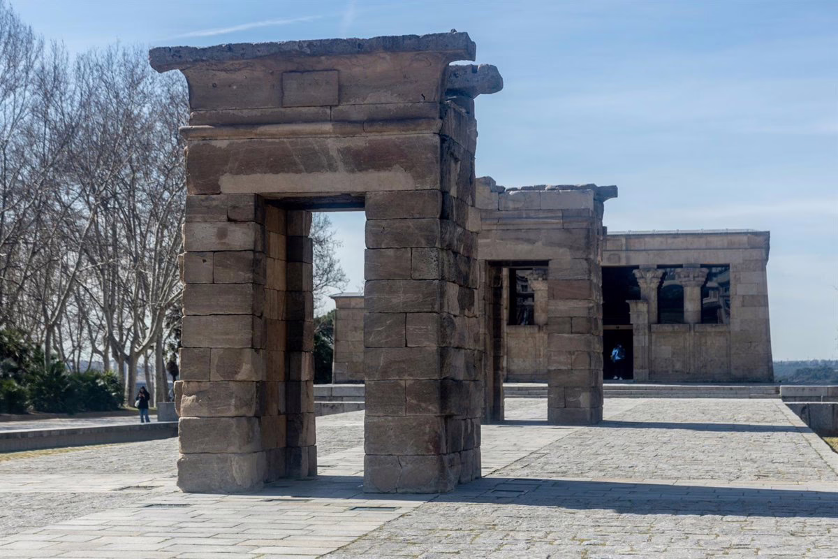 El Ayuntamiento rechaza cubrir el Templo de Debod debido a que "implicaría un cambio significativo en el paisaje urbano".