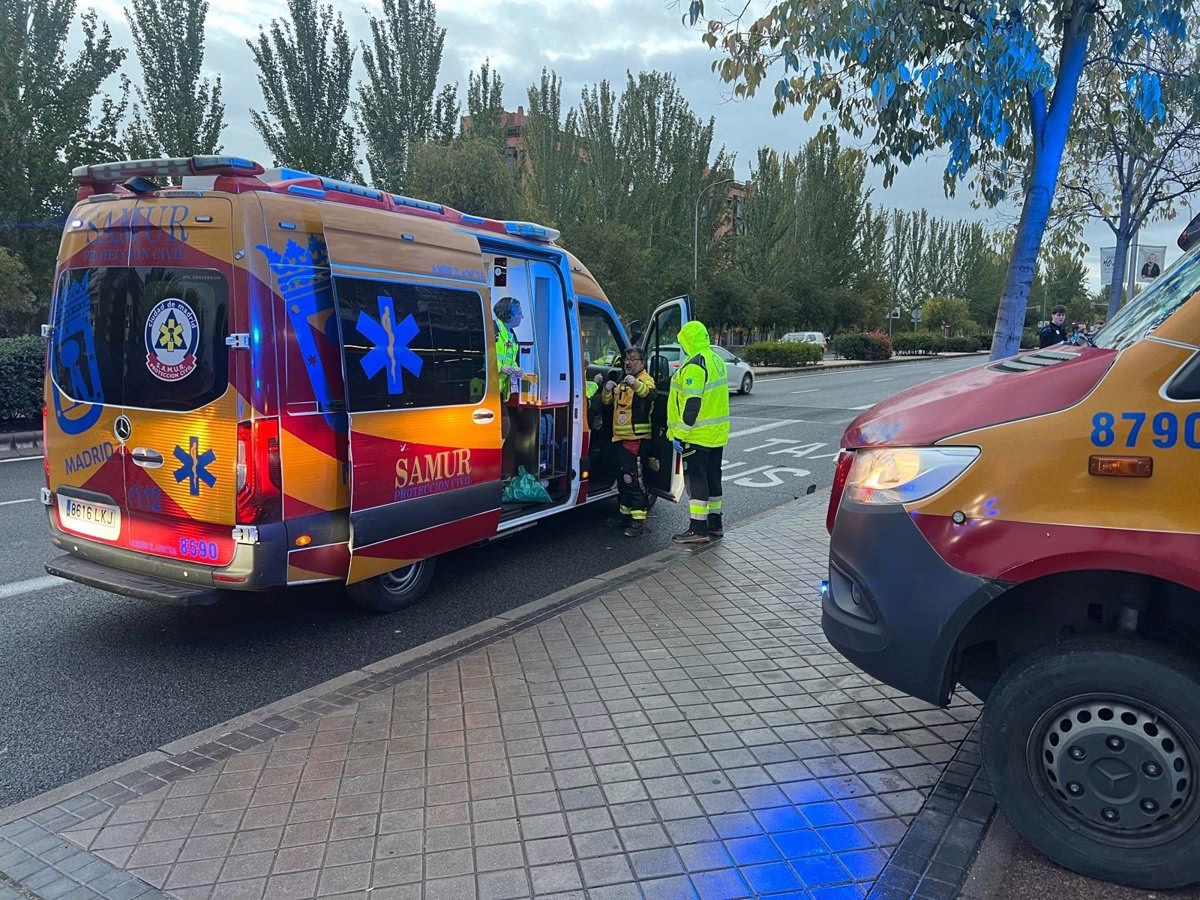 Apagado un incendio sin lesiones en una casa de Villa de Vallecas.