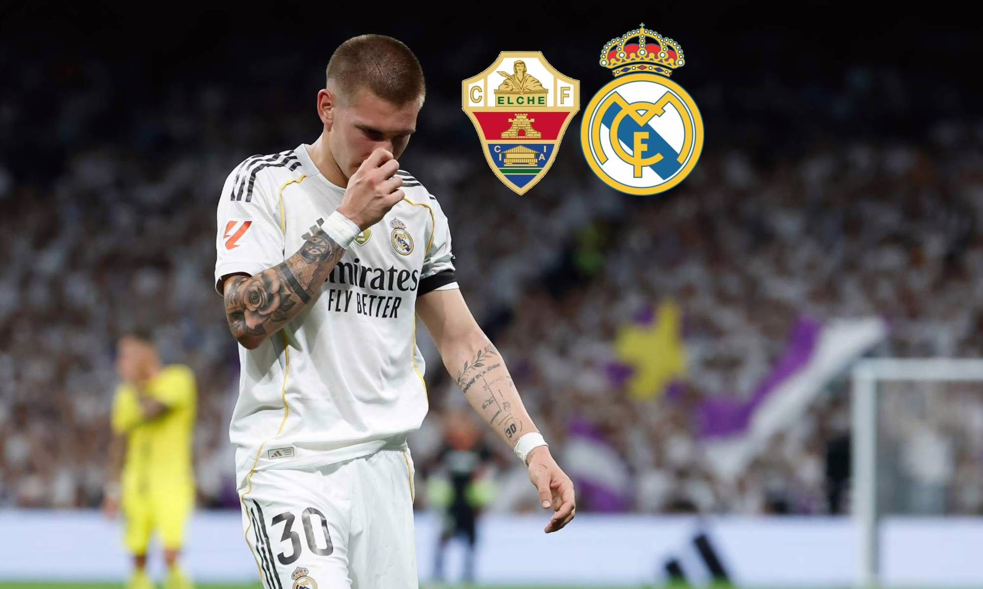Decisión final de Mastantuono: ya se sabe si participará en el partido contra el Elche.