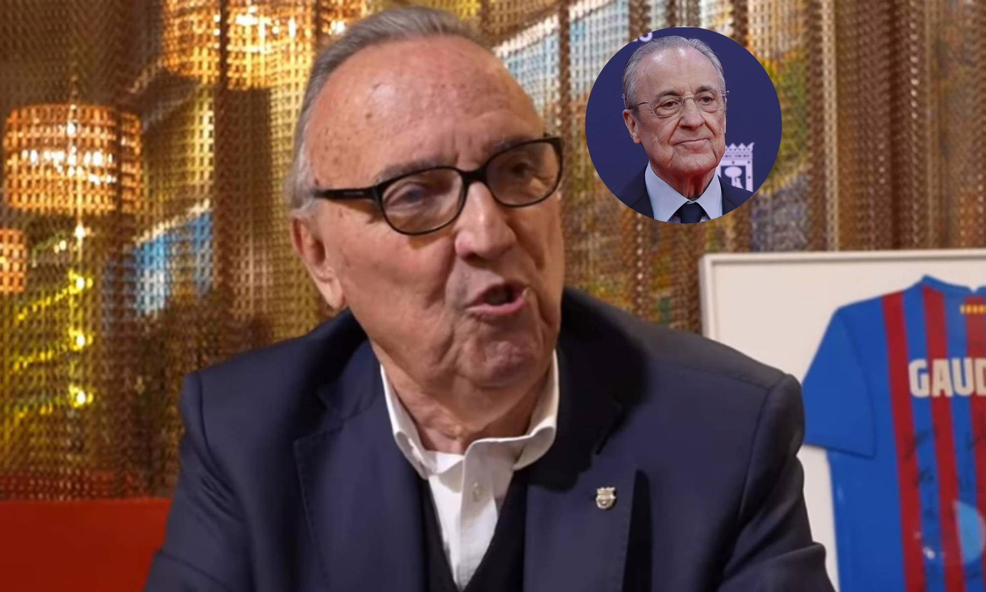El Real Madrid contempla una fuerte respuesta hacia Gaspart tras sus ofensas a Florentino.