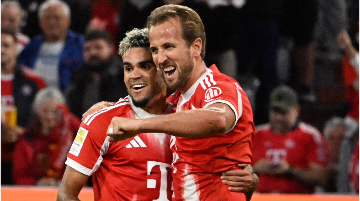 Kane y Díaz conforman la pareja más efectiva en goles de la temporada en las ligas principales.