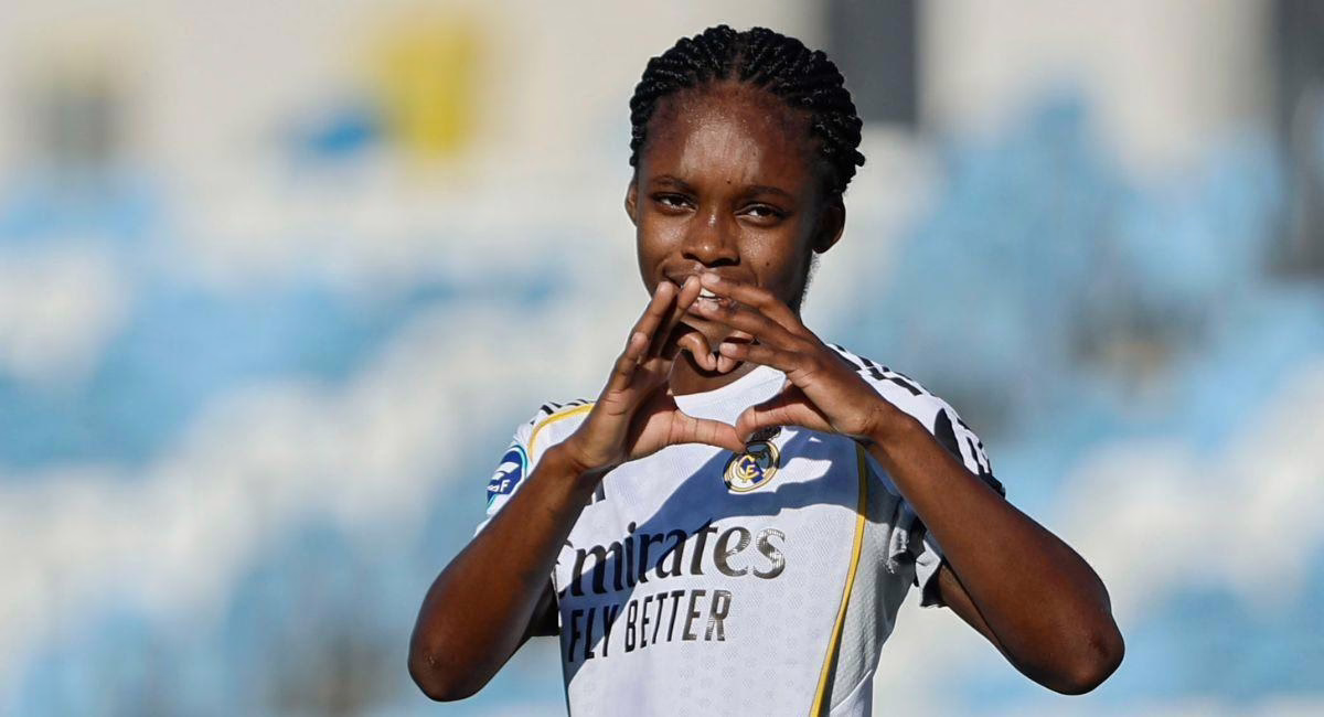 Linda Caicedo anotó un gol espectacular en la victoria del Real Madrid sobre el Alhama en España.