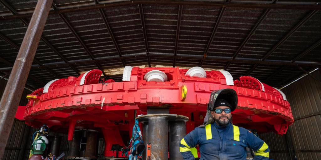 Dentro del cerebro de Mayrit, la tuneladora que excavará dos estadios Bernabéu para construir la línea 11 del Metro de Madrid.