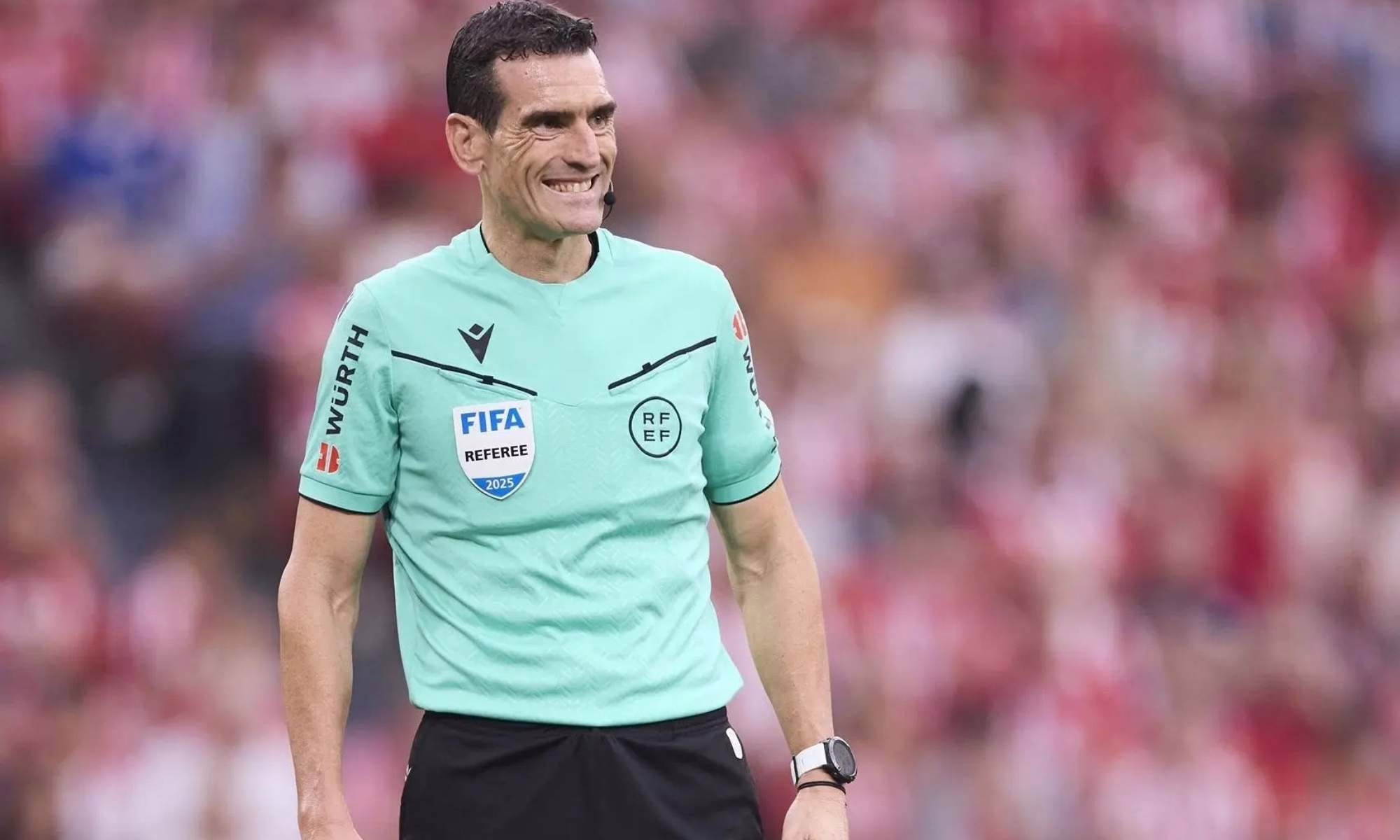 Martínez Munuera vuelve a arbitrar para el Rayo.